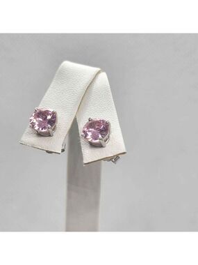 NEW Sterling Silver 925 PINK GemStone Studs - Earrings